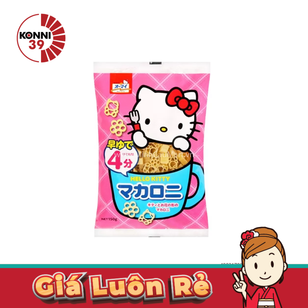 Mì nui Hello Kitty 150g - Chuỗi siêu thị Nhật Bản nội địa - Made in …